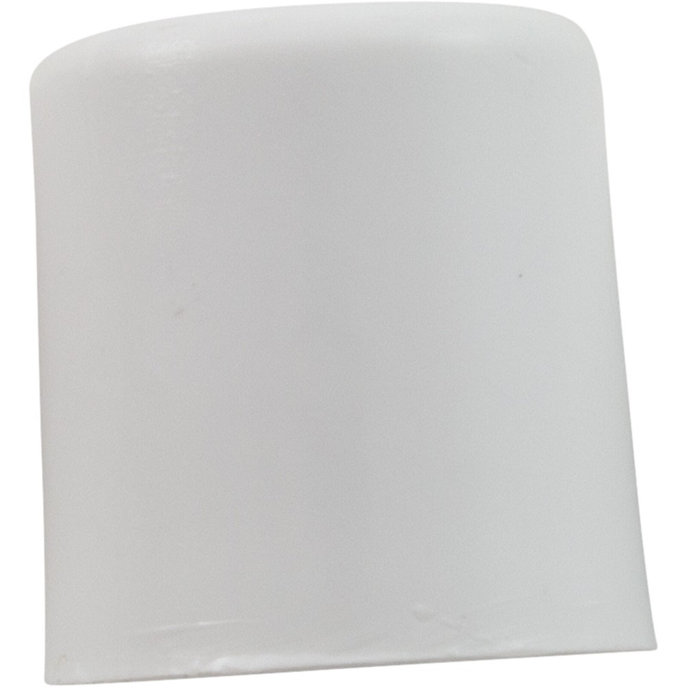 Plug, 3/8"Barb, Cap Style - White