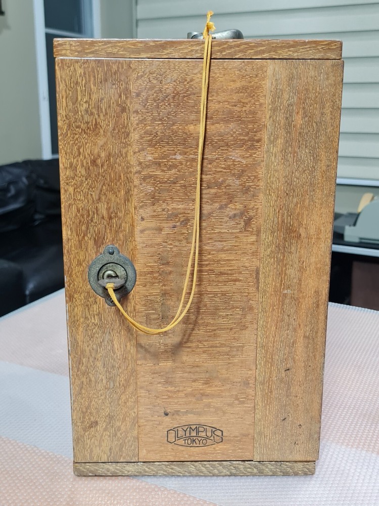 Antique Olympus Microscope 1931 Kokka OCD.#02010001