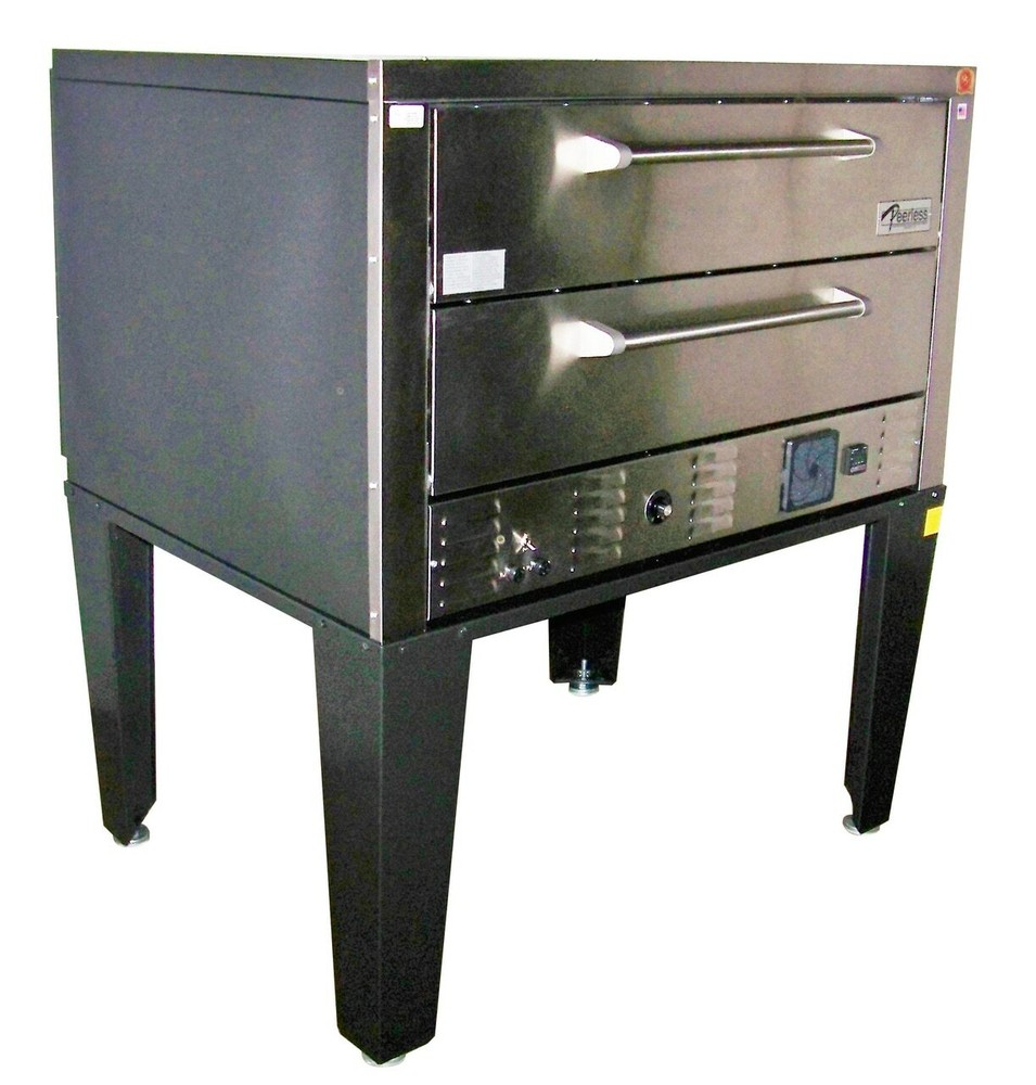 Peerless CE61PE - 2 Deck Floor Model Electric Pizza Oven