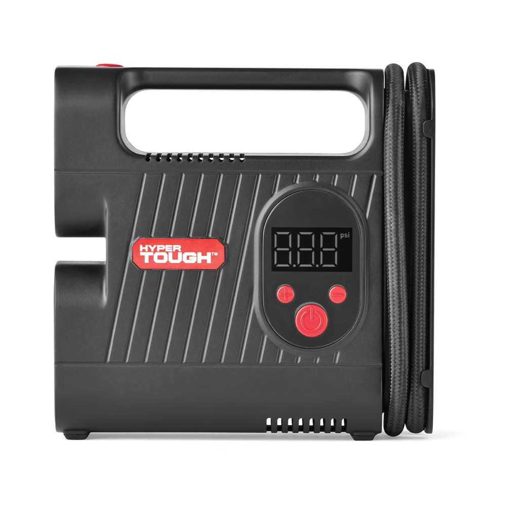 Hyper Tough DC 12V Digital Car Tire Inflator with Auto-off Function 100psi