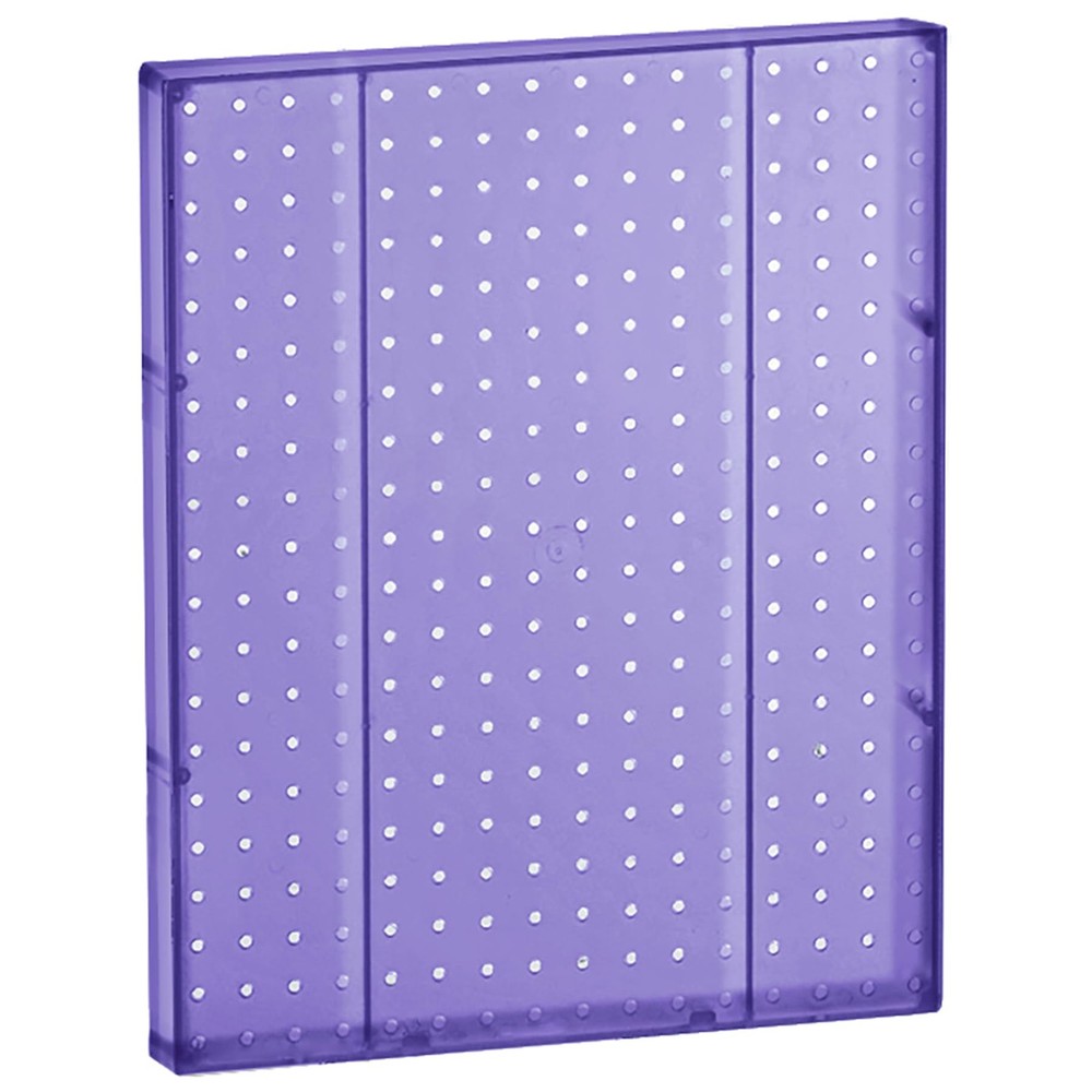 771620-PUR Plastic Pegboard for Wall Organization - Garage Tool Organizer Wal...