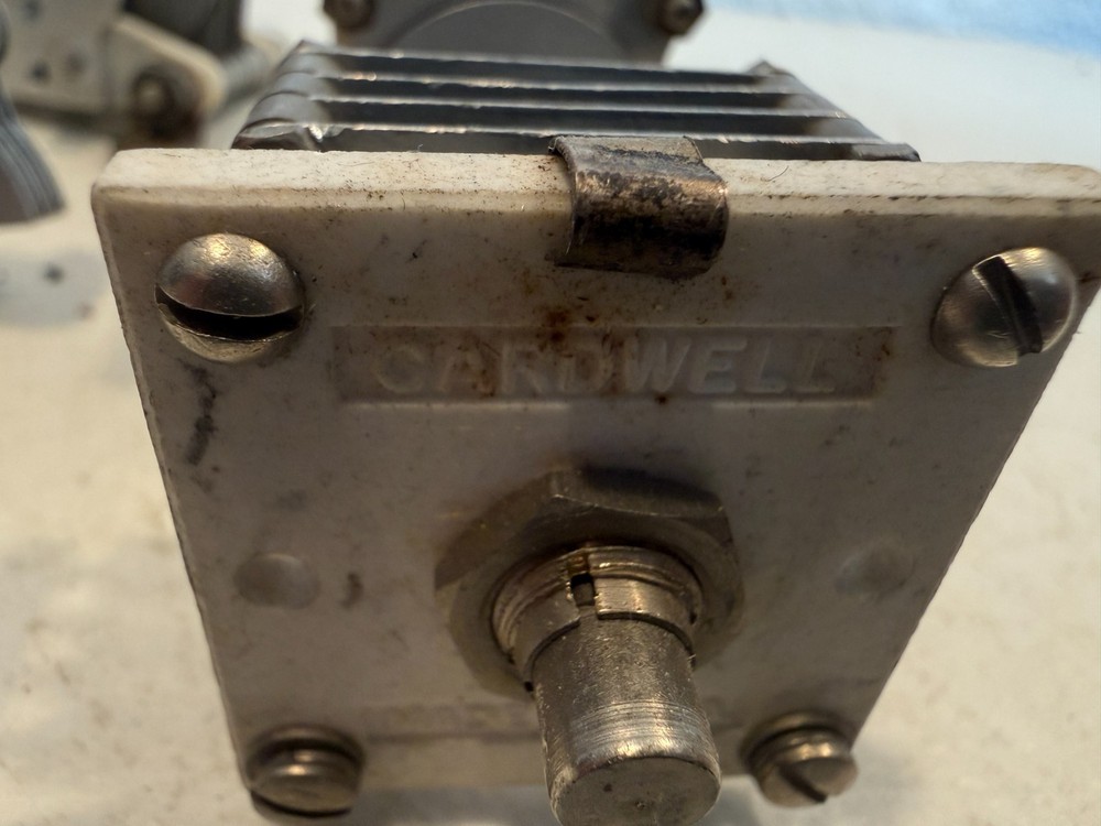 E.F Johnson, Cardwell Variable Capacitor mixed types