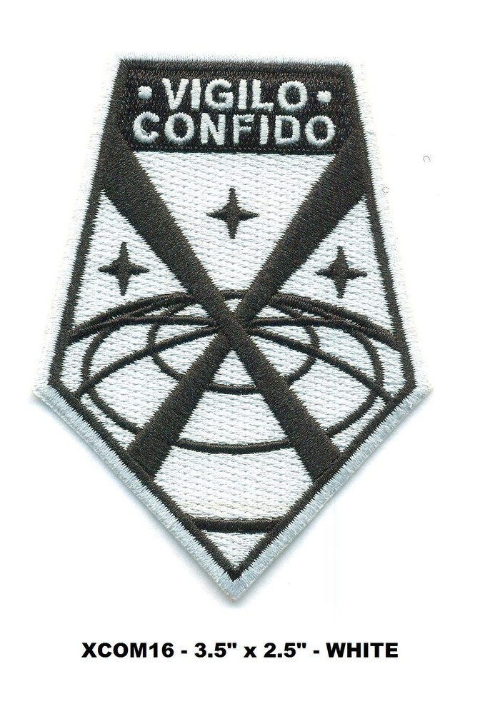X-COM VIGILO CONFIDO - WHITE PATCH - XCOM16