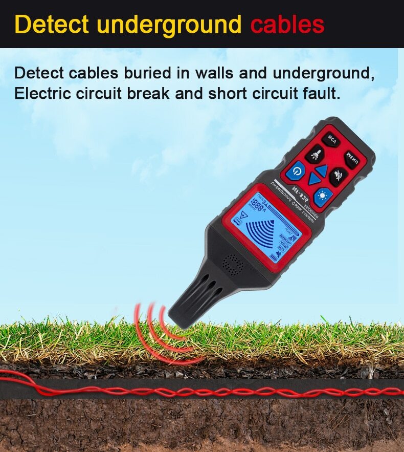 NF-826 Locator Wire Tracker Detection Tester Wall Electrical Underground Cable