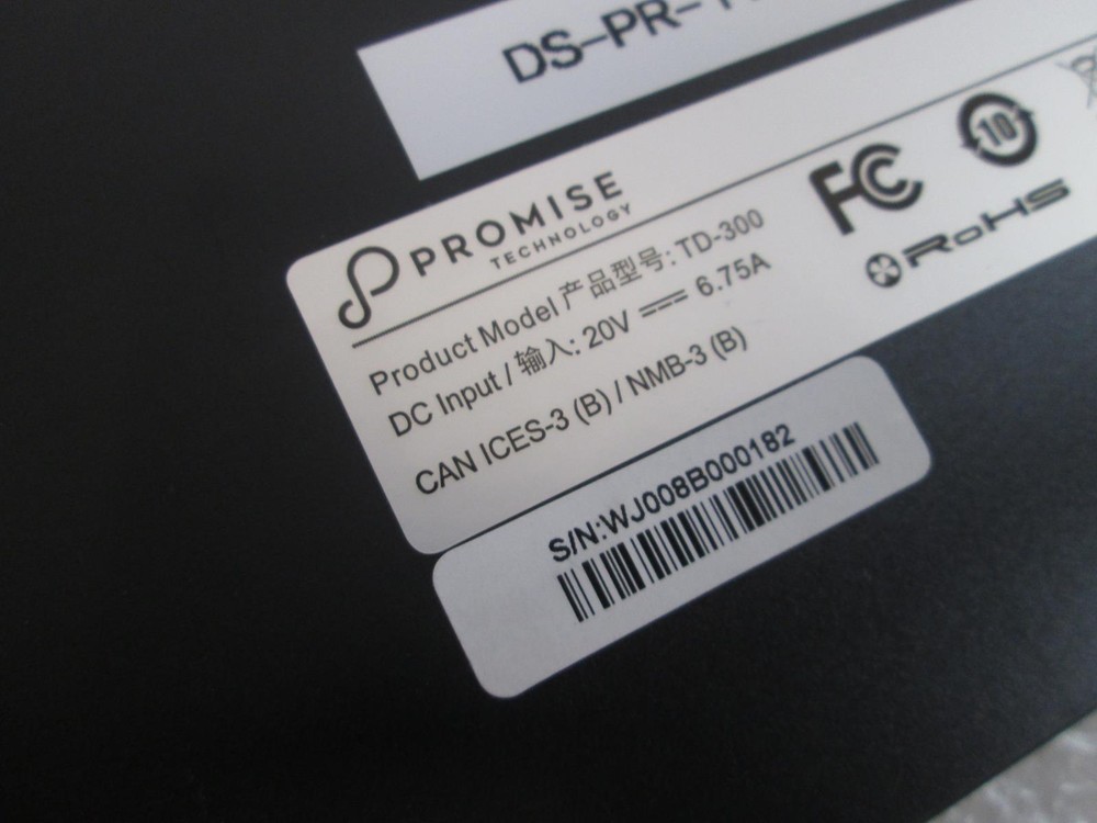 PROMISE TECHNOLOGY TD-300 DOCKING STATION