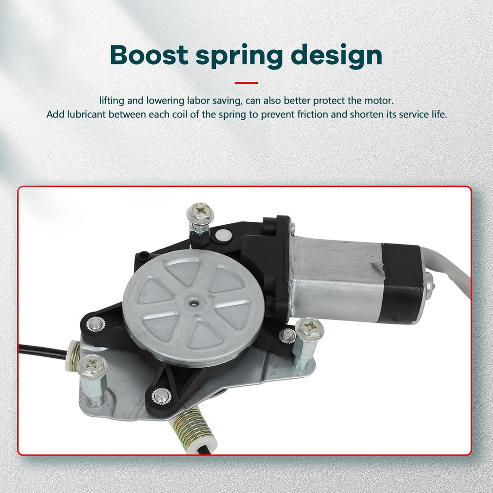 2004-08 Acura TSX Front Right Window Regulator & Motor–Compatible Replacement