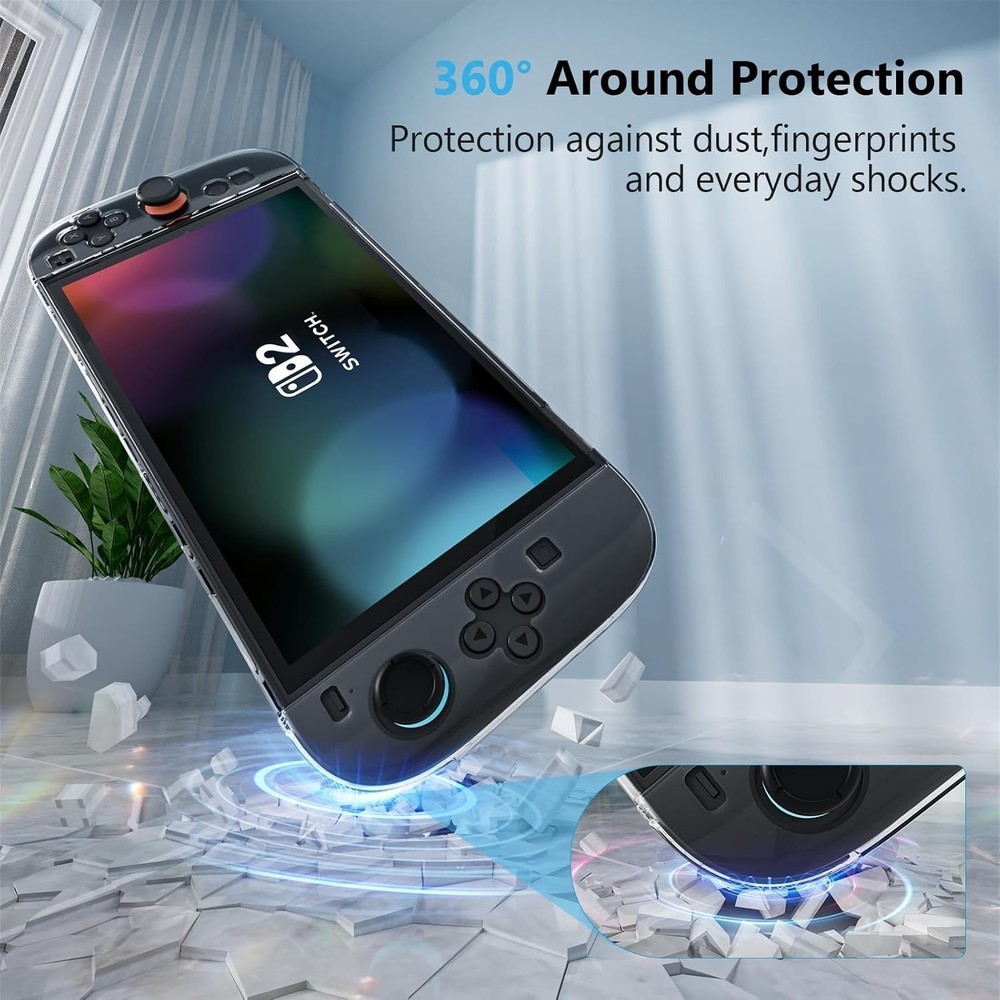 for Nintendo Switch 2 Protective Case + Screen Protector Set Model Xmas ZA