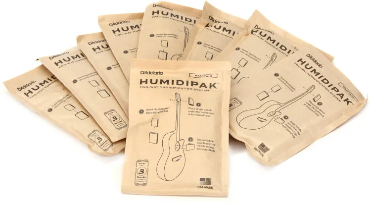 D'Addario Humidipak Standard Replacement 9-pack