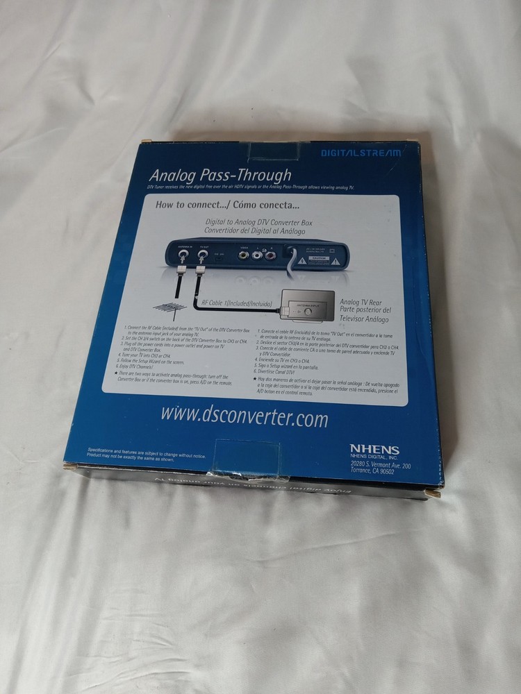 Analog DTV Converter Box DXT9950