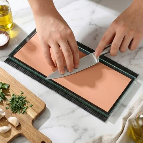 13 Pcs Float Glass Lapping Plate Kit Include Three Sheets 5/16 x 5 x 12 Float