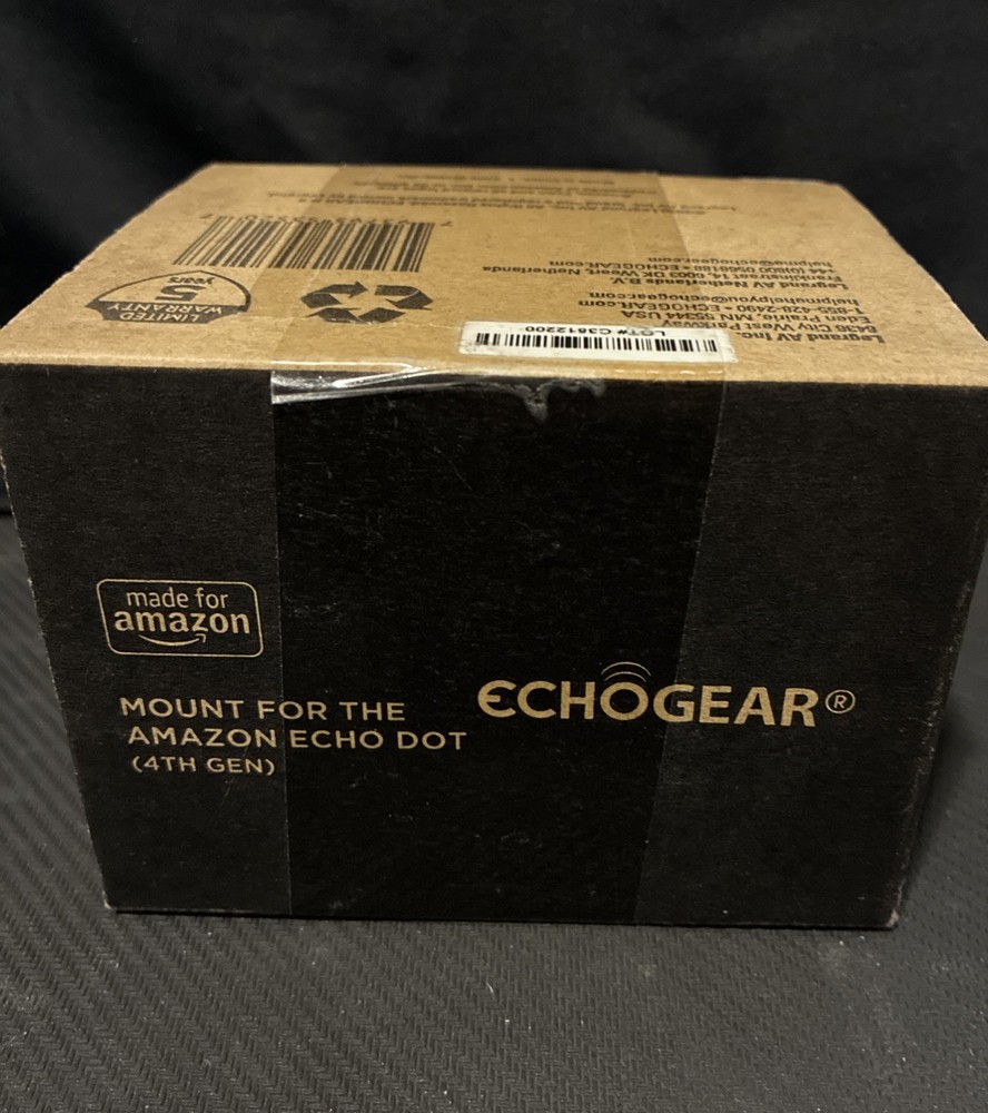 Echogear Wall Mount Only - For Amazon Echo Dot EGMA-EDM2-W2 White Color
