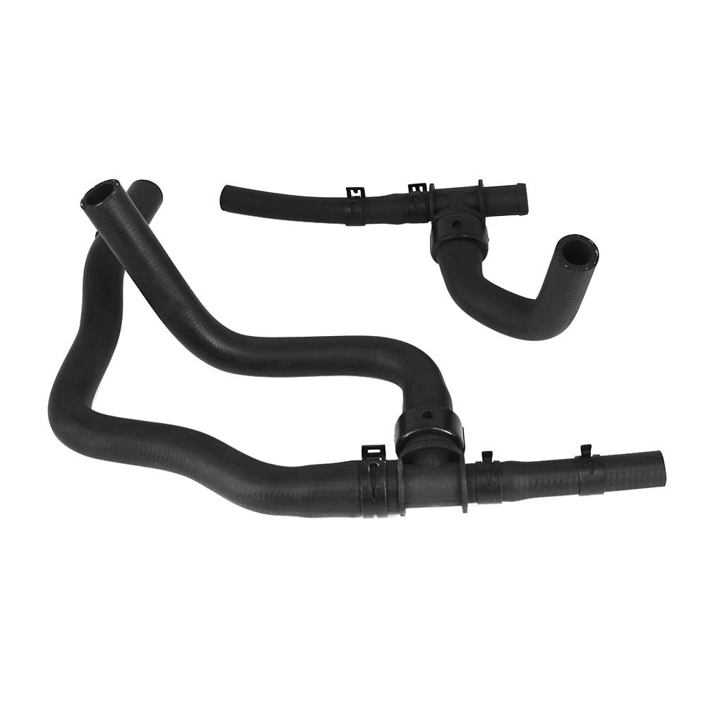 Heater Hose Set with TEE Supply-Return Fits for 2008-2020 Dodge Journey Black