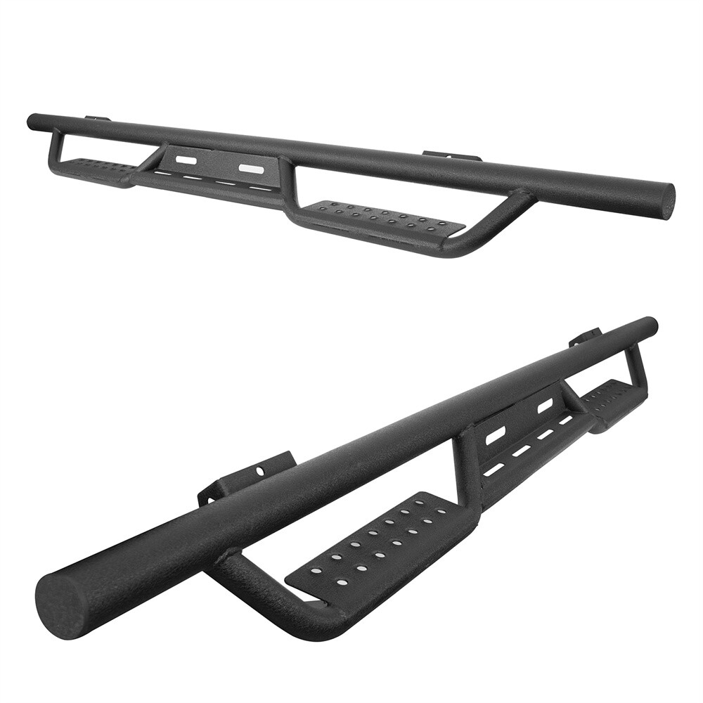 Drop Down Side Steps Nerf Bar Running Boards For 2009-2014 Ford F150 SuperCrew