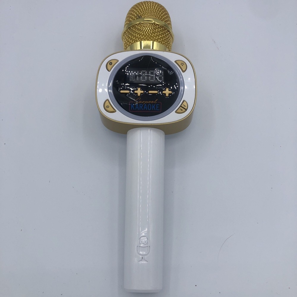 Carpool Karaoke Singing Machine Mic Tested Works