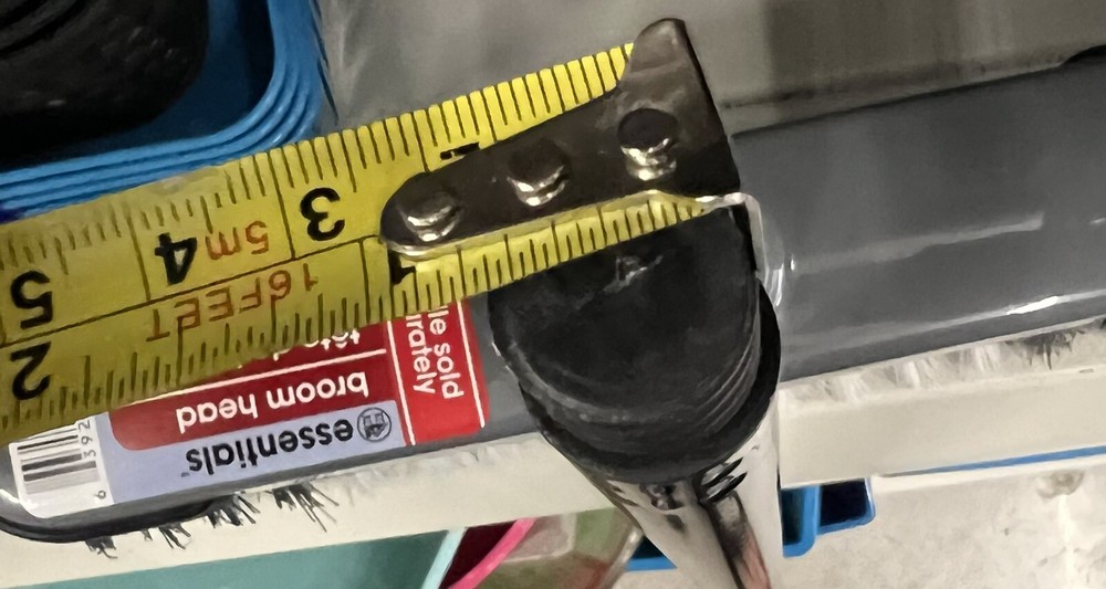 Angle Broom Head Replace Head Essentials 11.81 in 7.28 in.