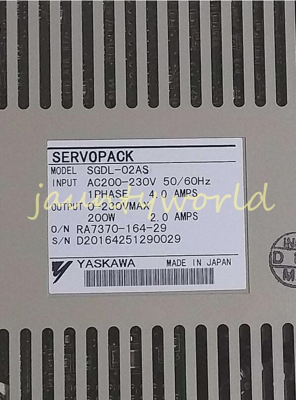 ONE Yaskawa SGDL-02AS AC Servo Drive NEW