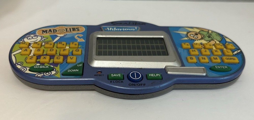 MAD LIBS ELECTRONIC HAND HELD GAME EXALIBUR MADLIBS