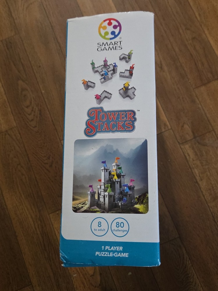 Tower Stacks ( Castles Version) By Smart Games Solo Puzzle.