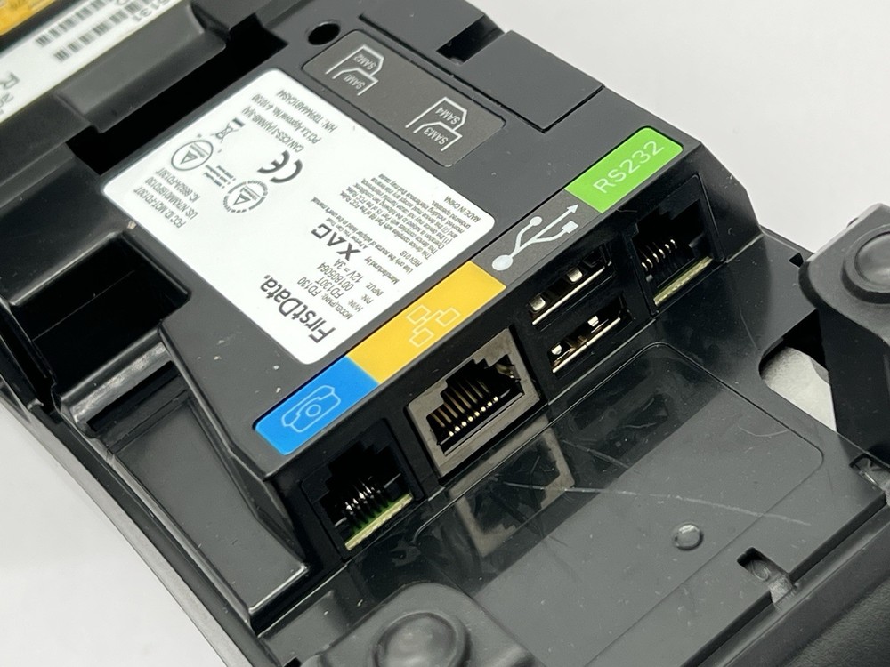 First Data FD130 Credit Card Terminal-No Power Supply