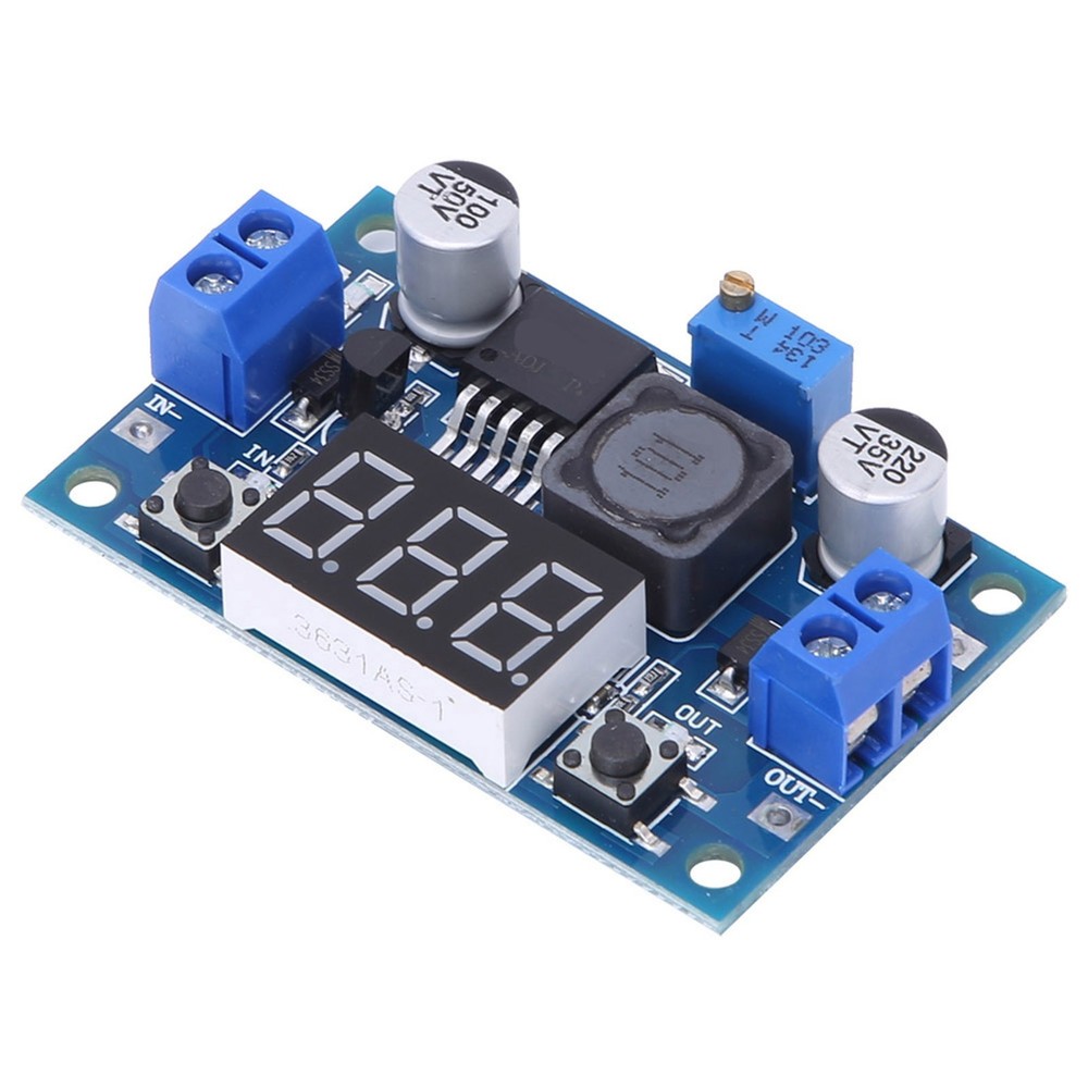 Digital Voltmeter Integrated DC-DC Step Down Module 3A Output 2.5V-40V Input