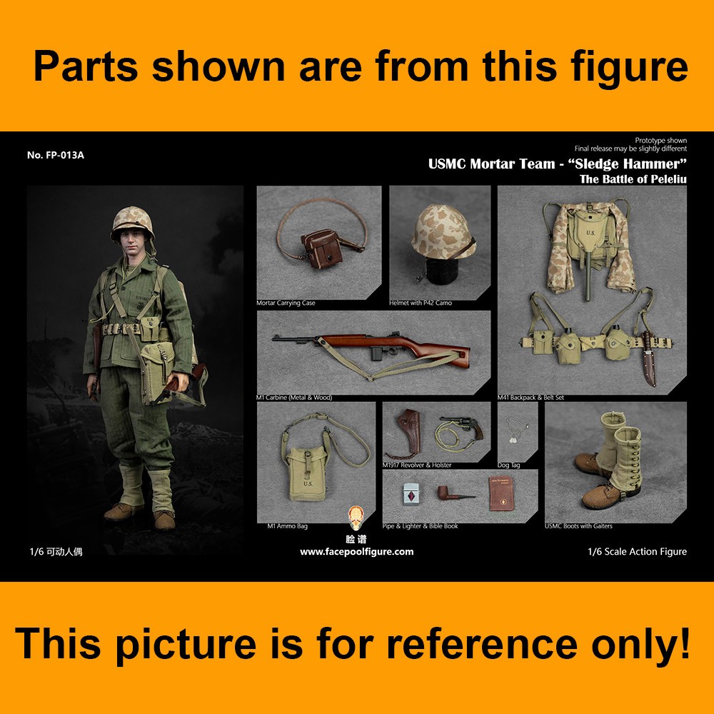 Sledge Hammer Mortar Team - Mortar Sight Pouch #1 - 1/6 Scale Facepool Action Fi