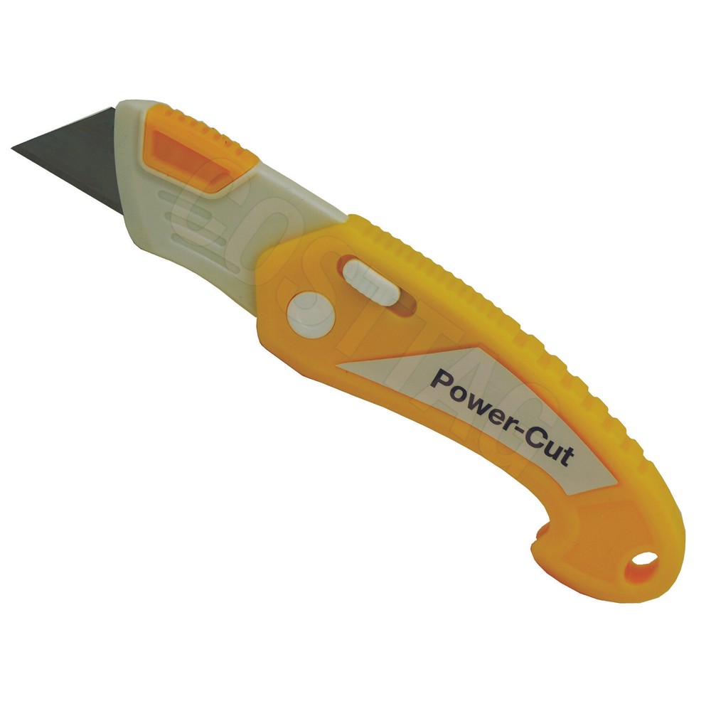 4-Pack Folding Utility Knife Box Cutter, Quick Change Blade with Lock Blade