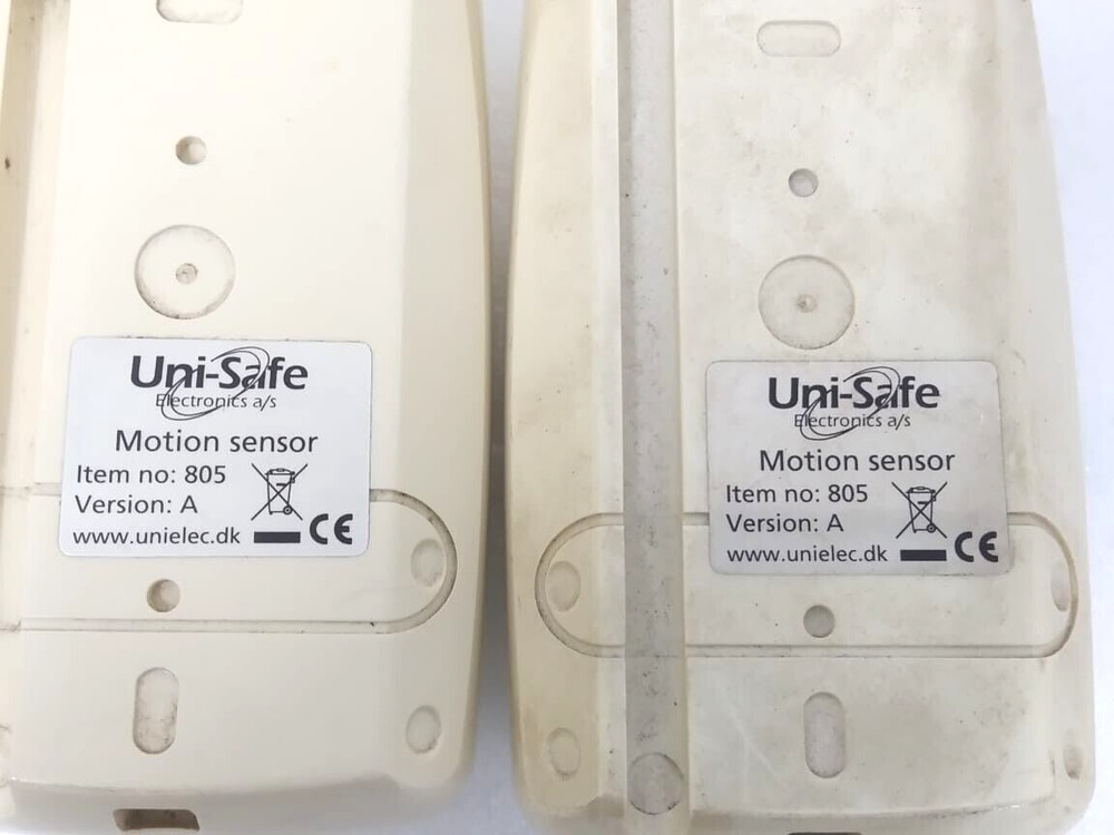 UNI-SAFE ELECTRONICS 805 BNWAS MOTION SENSOR