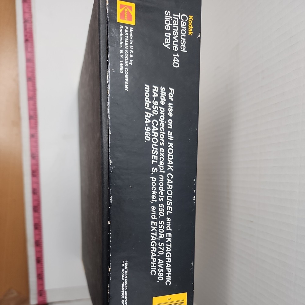 Kodak Transvue 140 slide tray carousel *READ*
