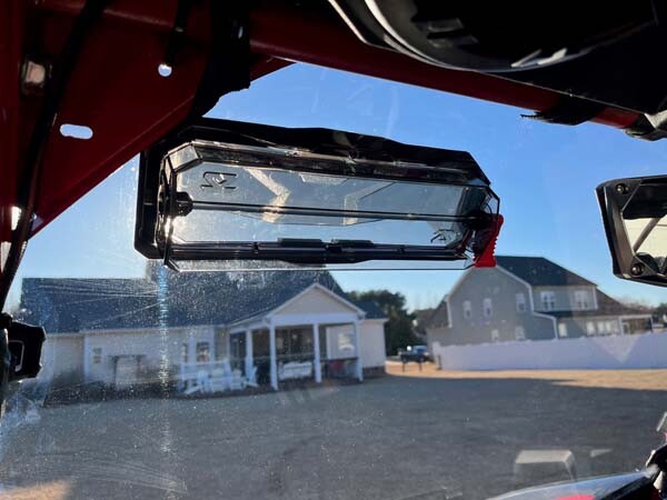 Kawasaki KRX 1000 Front Windshield Seizmik Versa-Vent Tooless