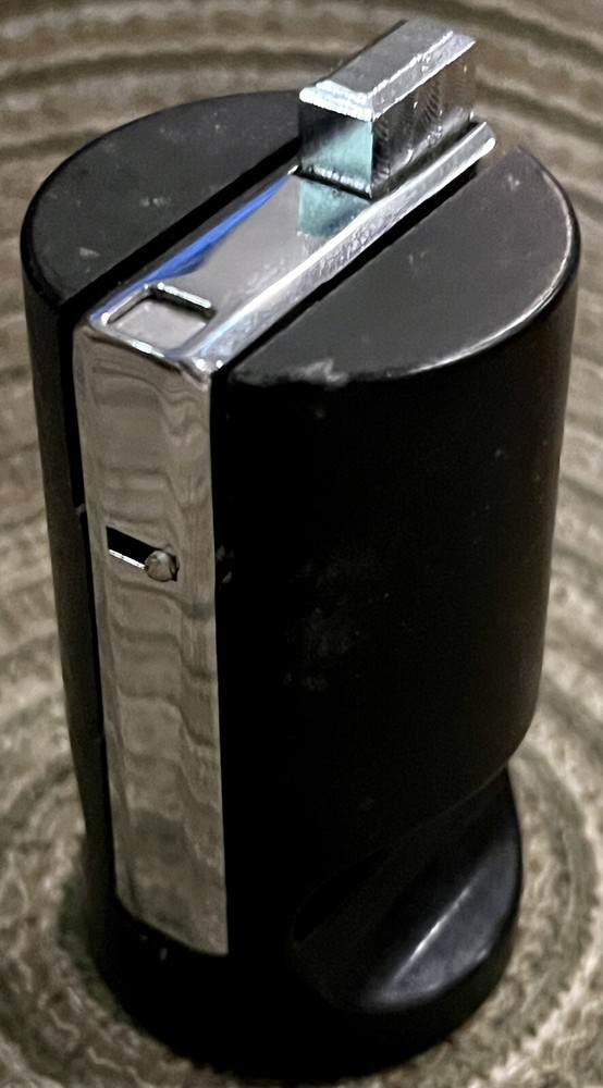 Vintage Ronson Table Lighter W. Holder/Cradle Germany Black! NO LIGHTER INCLUDED
