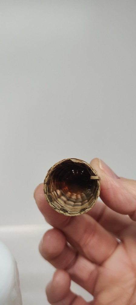 Antique Thimble Basket