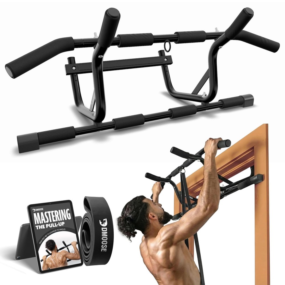 Pull Up Bar for Doorway with + Band Combo