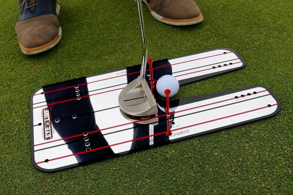 Portable Alignment Mirror for Golf - Perfect Your Stroke and Technique!