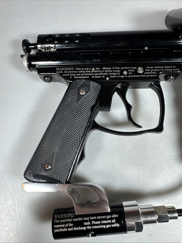 Kingman Spyder Shutter Paintball Gun Java Edition .68 Cal Kit In Box