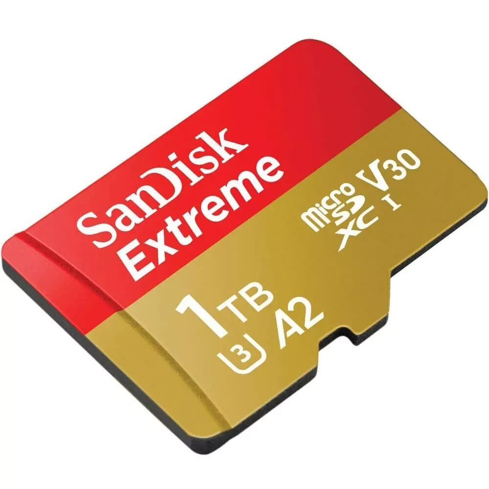 SANDISK 1TB EXTREME MICRO SD MICROSDXC CLASS 10 V30 A2 UHS-IU3 MEMORY CARD