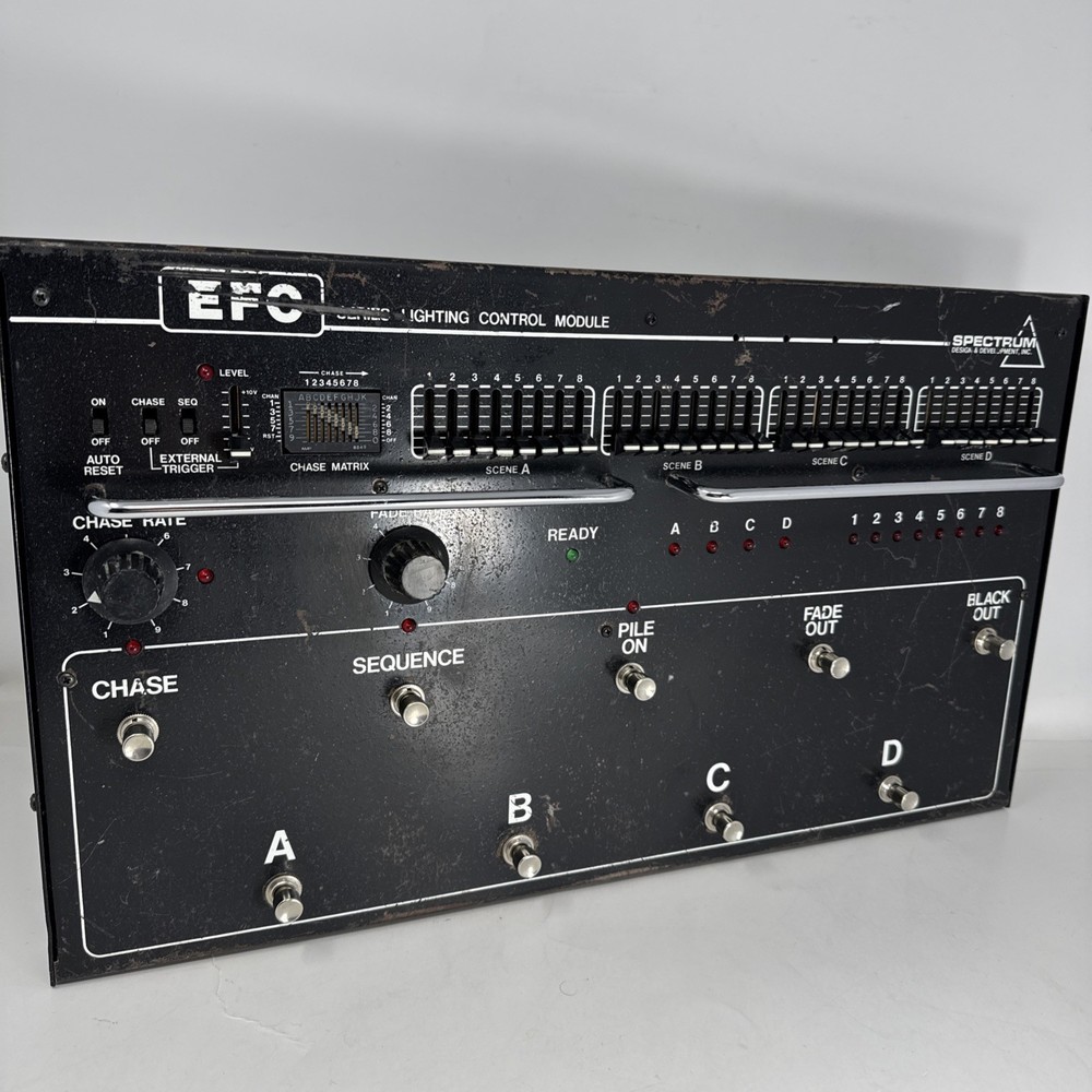 VINTAGE Spectrum EFC STAGE LIGHTING SYSTEM Control Module model 1 (USA)