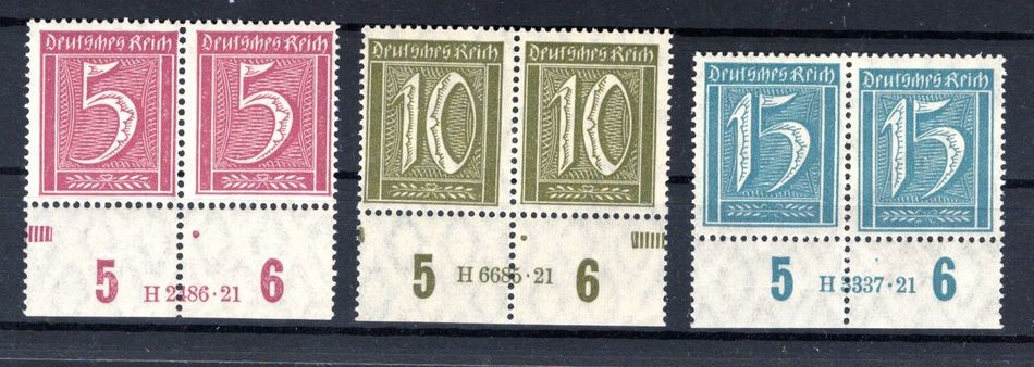 DR-Infla 158/160HAN Impeccable ** MNH POSTFRESH (CA8198)