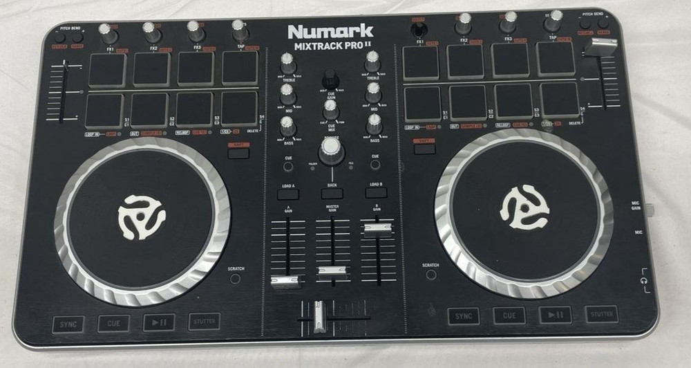 Numark Mixtrack Pro II Digital DJ Controller ~POWERS ON ~ UNTESTED ~ FOR PARTS