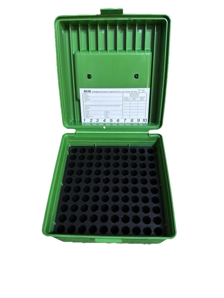 New CaseGard Deluxe 100 Round Ammo Case, R-100