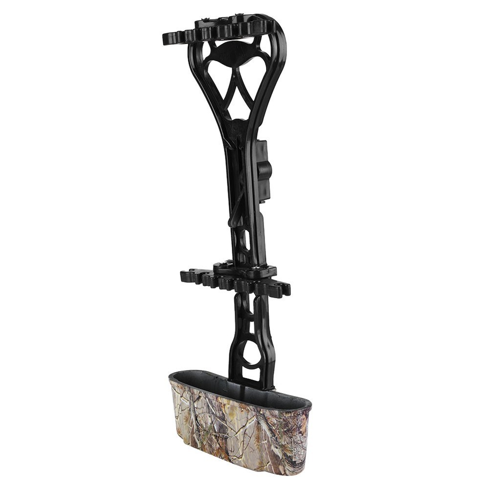 Archery Quiver Black Accessory Universal For Compound Bow Hunting Shooting
