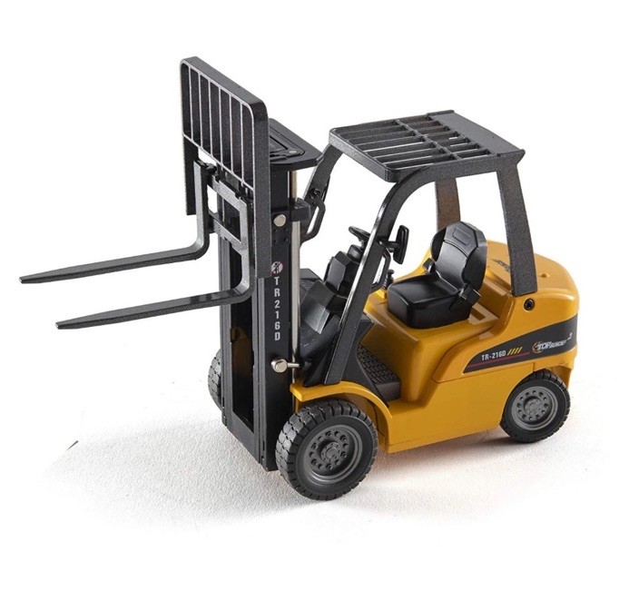 Top Race Diecast Construction Set Forklift and Road Roller Set (TR-162)