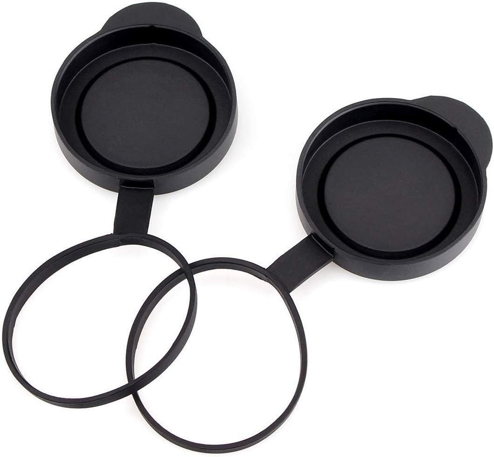 Scratch-Resistant Protective Lens Caps for 52-53mm Binoculars - Easy Install