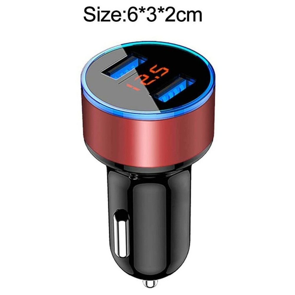 12V Digital LED Display Voltmeter Voltage Gauge Panel Meter Car Motorcycle