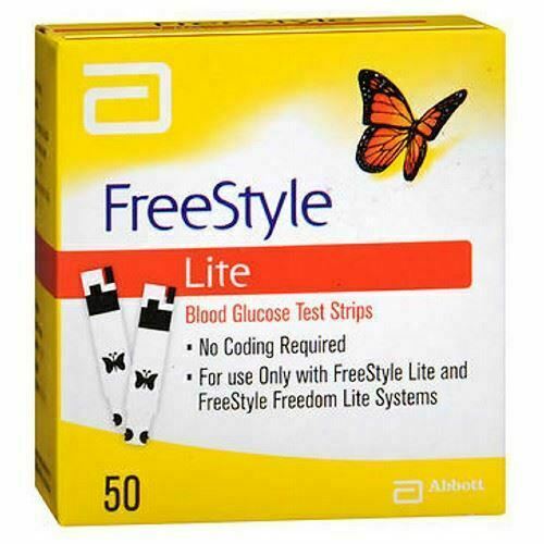 Freestyle Lite Blood Glucose Diabetic Test Strips