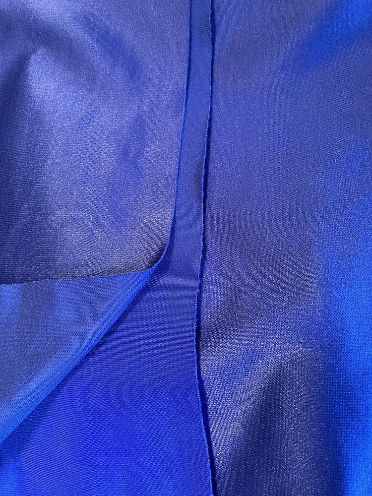 Super Stretch costume fabric For Dance Or Twirling Royal Blue