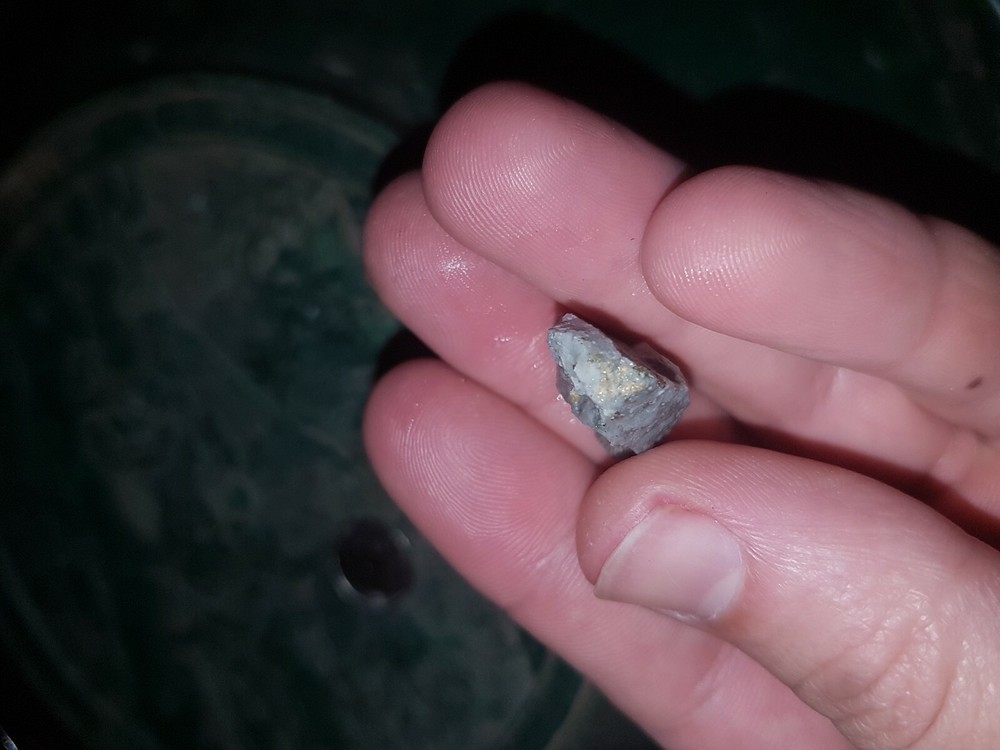 4.2 GRAM Gold IN QUARTZ SPECIMEN