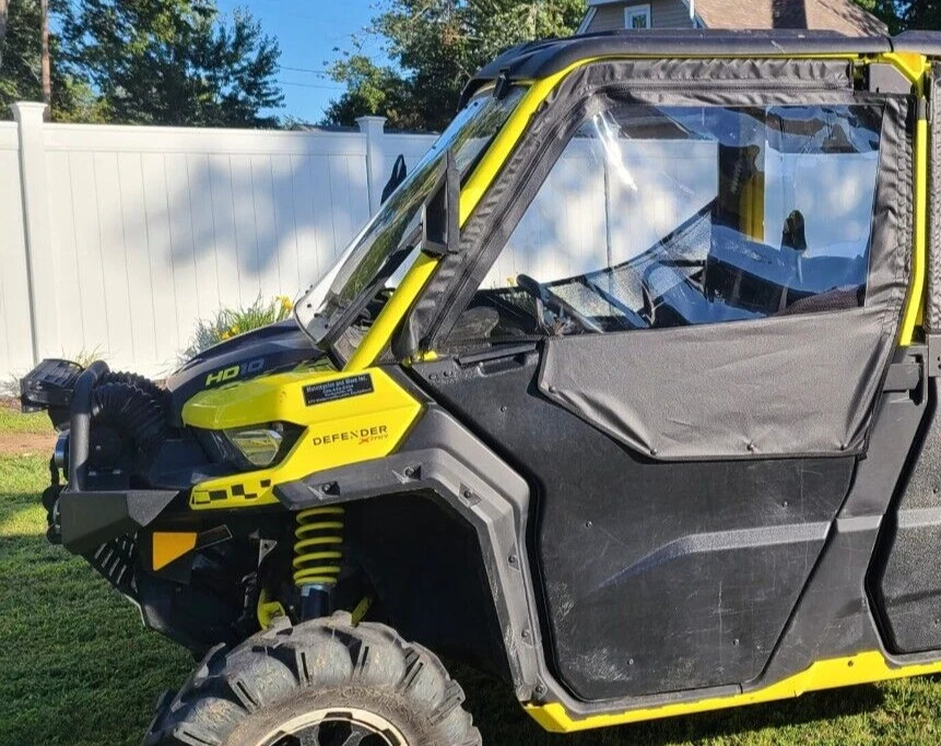 Can Am Defender Upper Soft Doors ~ Fits All Brands Lower Doors