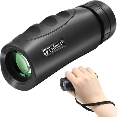 Waterproof Compact Monocular - Small High Powered Telescope Monoculars - 10x25