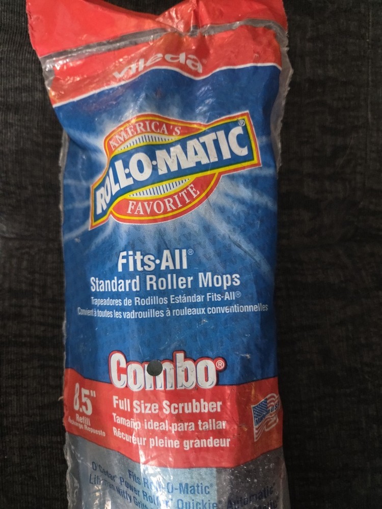 Roll-O-Matic 8.5” Full size Scrubber Refill FITS ALL