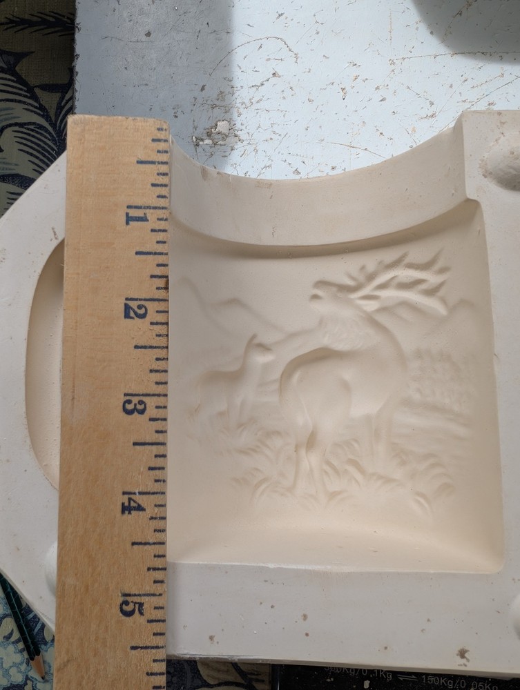 Elk Cup Mug Vintage Slip Casting Ceramic Mold